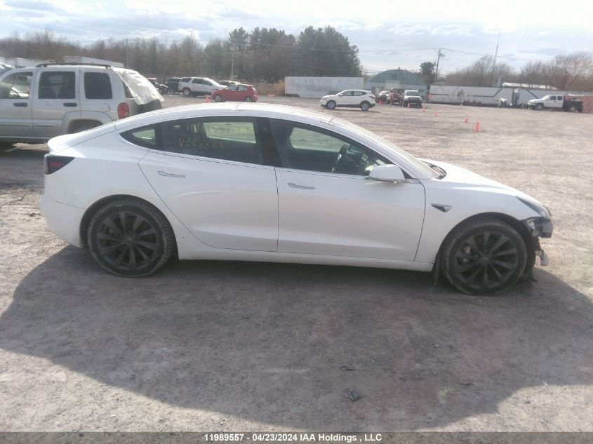 2020 Tesla Model 3 VIN: 5YJ3E1EB7LF626665 Lot: 11989557