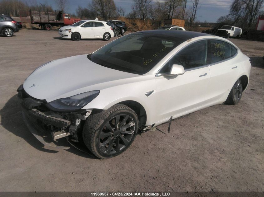 2020 Tesla Model 3 VIN: 5YJ3E1EB7LF626665 Lot: 11989557