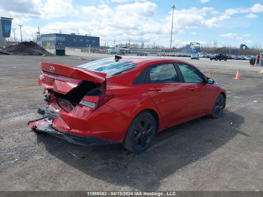 2021 Hyundai Elantra Sel VIN: KMHLM4AG1MU096946 Lot: 11989562