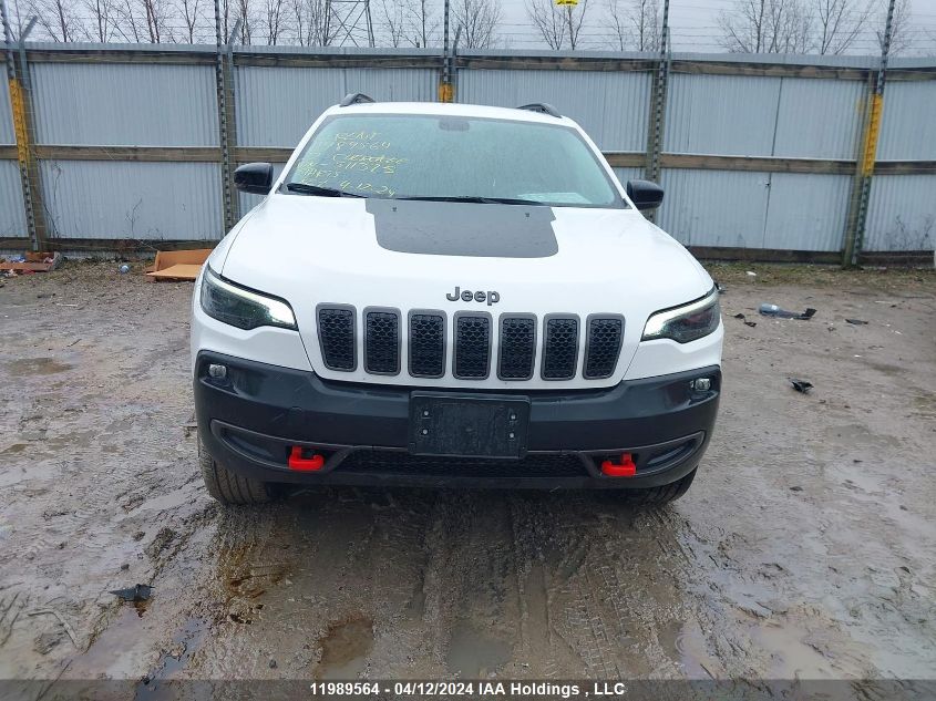 2022 Jeep Cherokee Trailhawk VIN: 1C4PJMBX3ND511375 Lot: 11989564