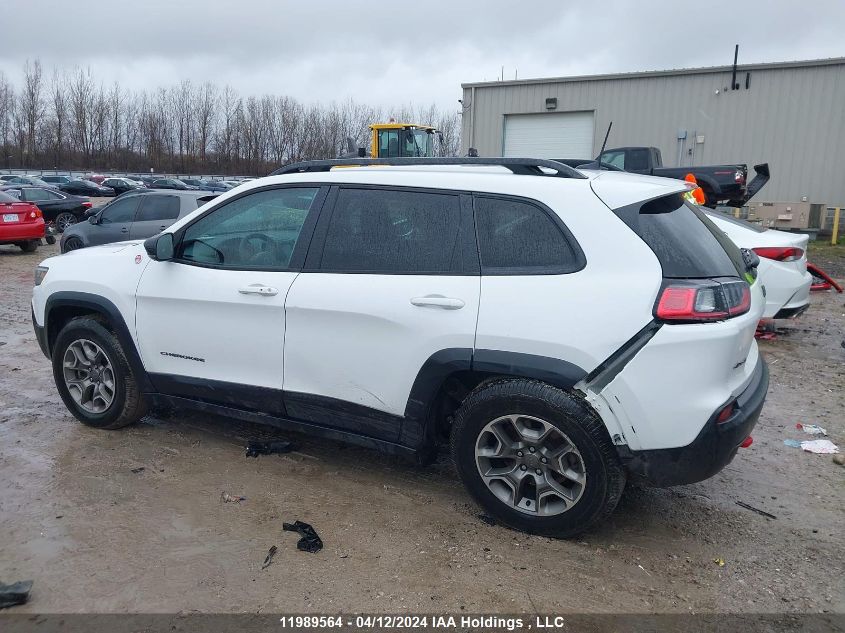 2022 Jeep Cherokee Trailhawk VIN: 1C4PJMBX3ND511375 Lot: 11989564