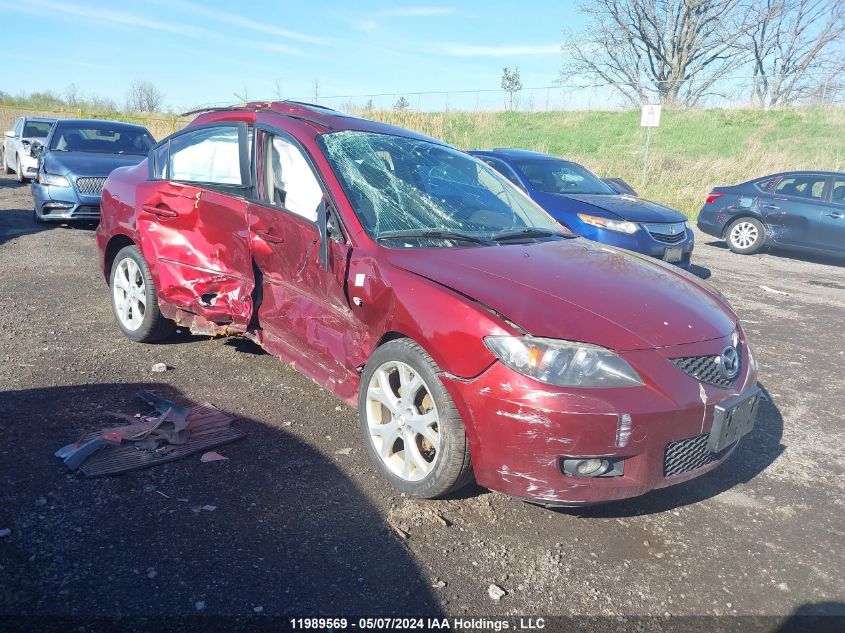 2008 Mazda 3 I VIN: JM1BK32F081120070 Lot: 11989569