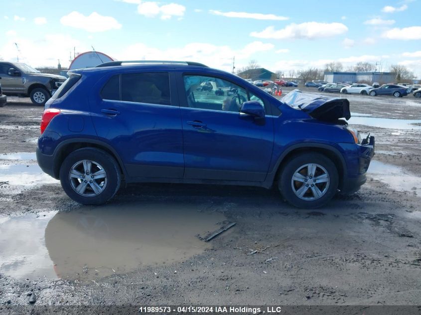 2016 Chevrolet Trax VIN: 3GNCJLSB4GL245043 Lot: 11989573