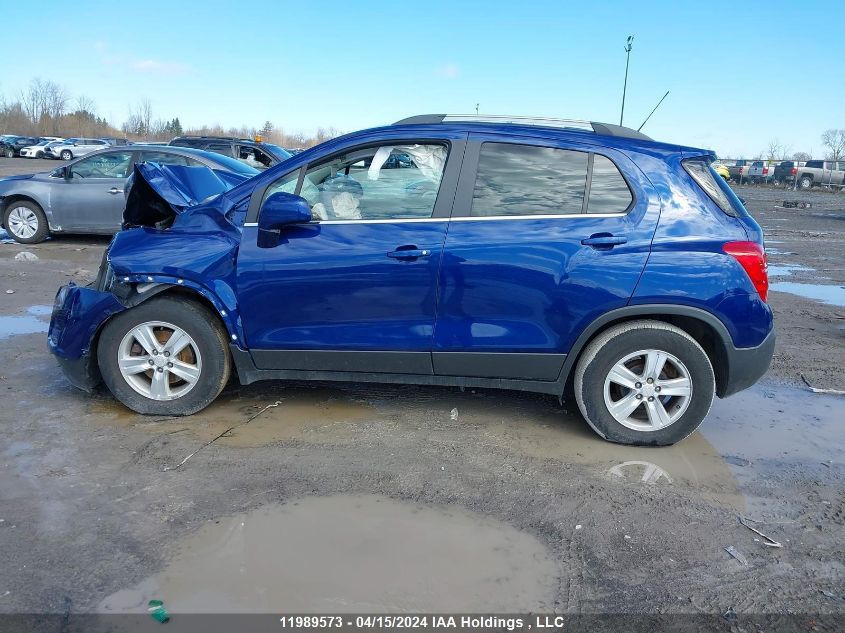 2016 Chevrolet Trax VIN: 3GNCJLSB4GL245043 Lot: 11989573