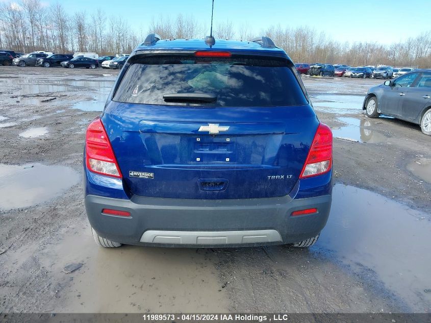 2016 Chevrolet Trax VIN: 3GNCJLSB4GL245043 Lot: 11989573