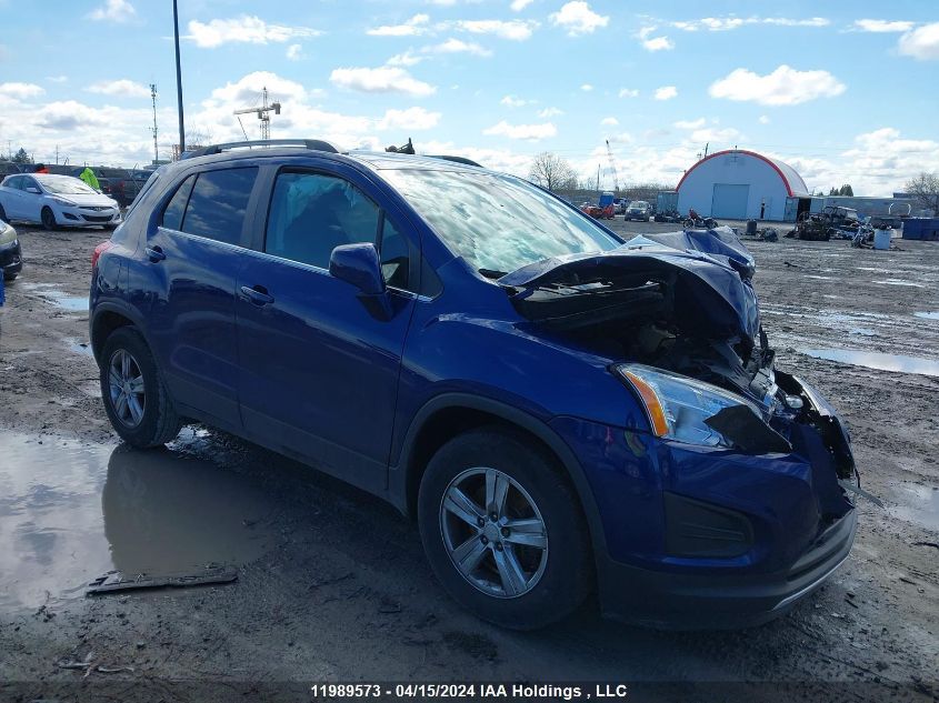 2016 Chevrolet Trax VIN: 3GNCJLSB4GL245043 Lot: 11989573