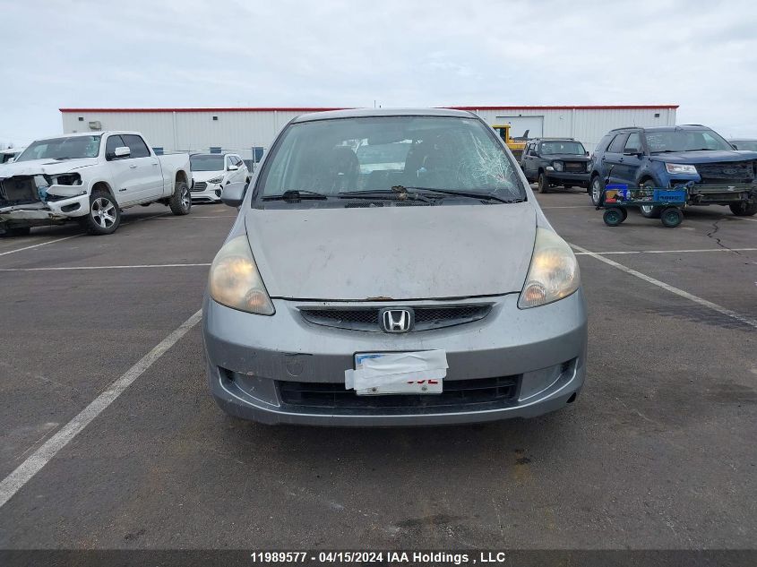 2008 Honda Fit VIN: JHMGD38498S808471 Lot: 11989577