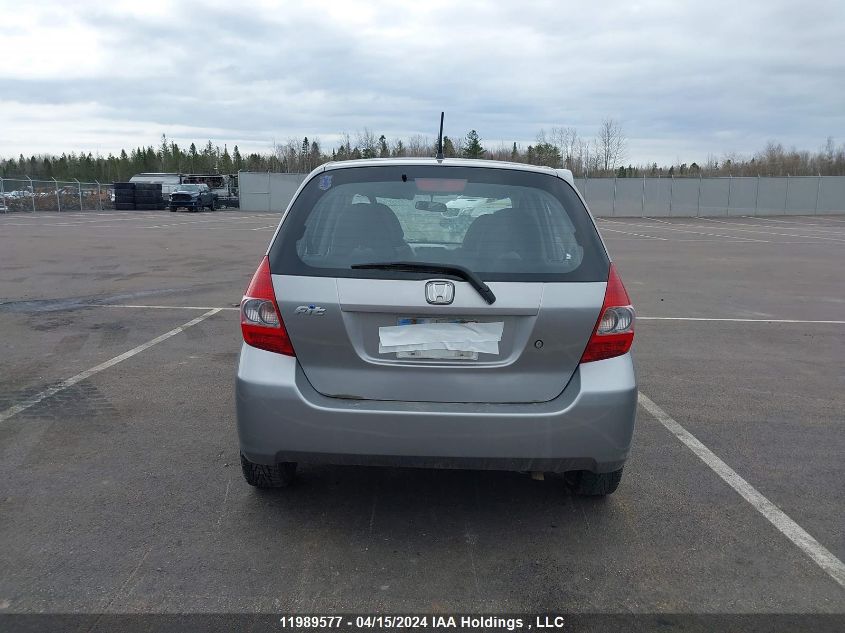 2008 Honda Fit VIN: JHMGD38498S808471 Lot: 11989577