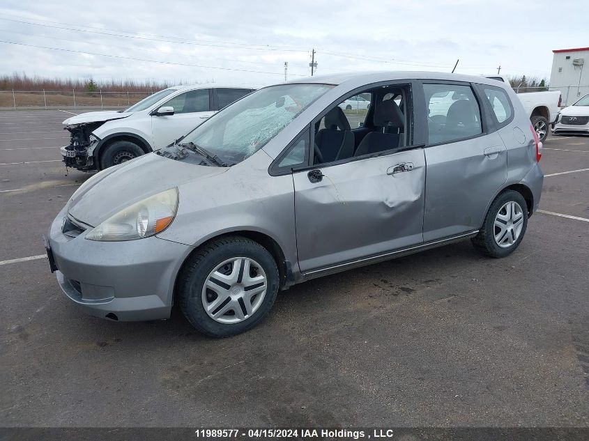 2008 Honda Fit VIN: JHMGD38498S808471 Lot: 11989577