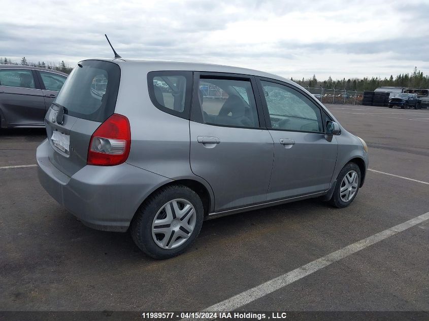 2008 Honda Fit VIN: JHMGD38498S808471 Lot: 11989577