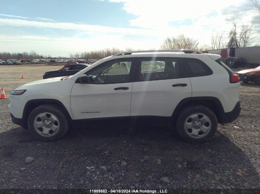 2016 Jeep Cherokee VIN: 1C4PJMAS8GW378223 Lot: 11989582