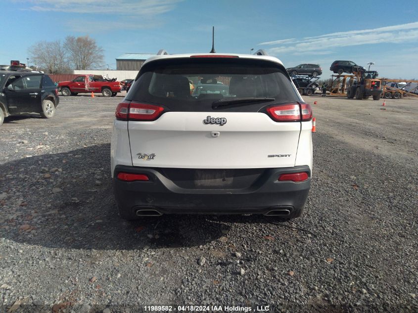 2016 Jeep Cherokee VIN: 1C4PJMAS8GW378223 Lot: 11989582