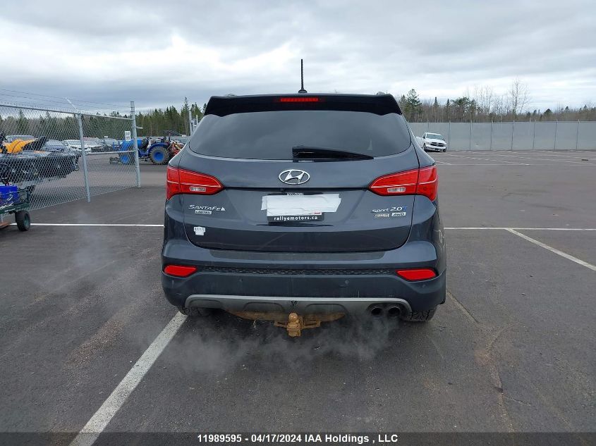 2016 Hyundai Santa Fe Sport VIN: 5XYZUDLAXGG359917 Lot: 11989595