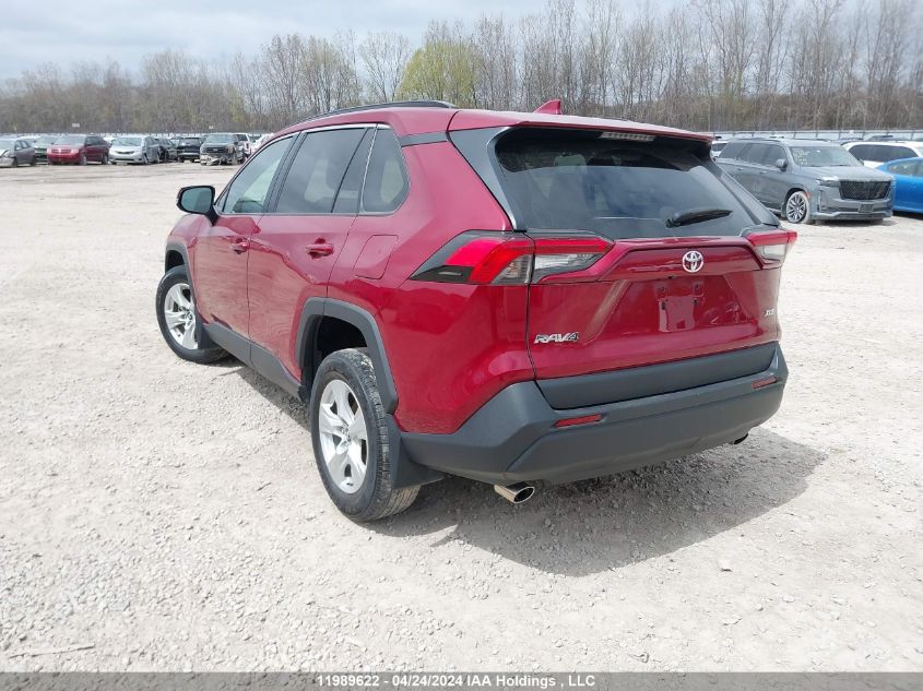 2021 Toyota Rav4 Xle/Xle Premium VIN: 2T3W1RFV6MC092555 Lot: 11989622