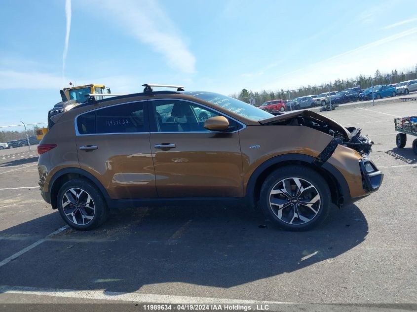 2020 Kia Sportage VIN: KNDPNCAC1L7678455 Lot: 11989634