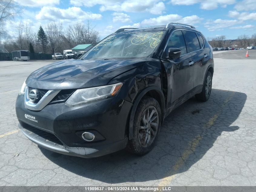 2015 Nissan Rogue S/Sl/Sv VIN: 5N1AT2MVXFC794330 Lot: 11989637