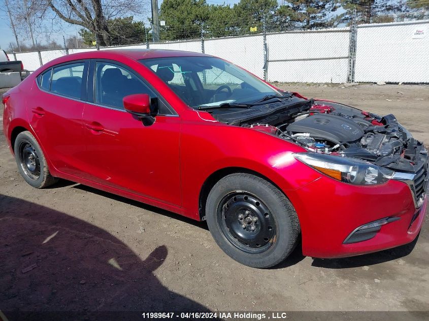 2017 Mazda 3 Touring VIN: JM1BN1V76H1114676 Lot: 11989647