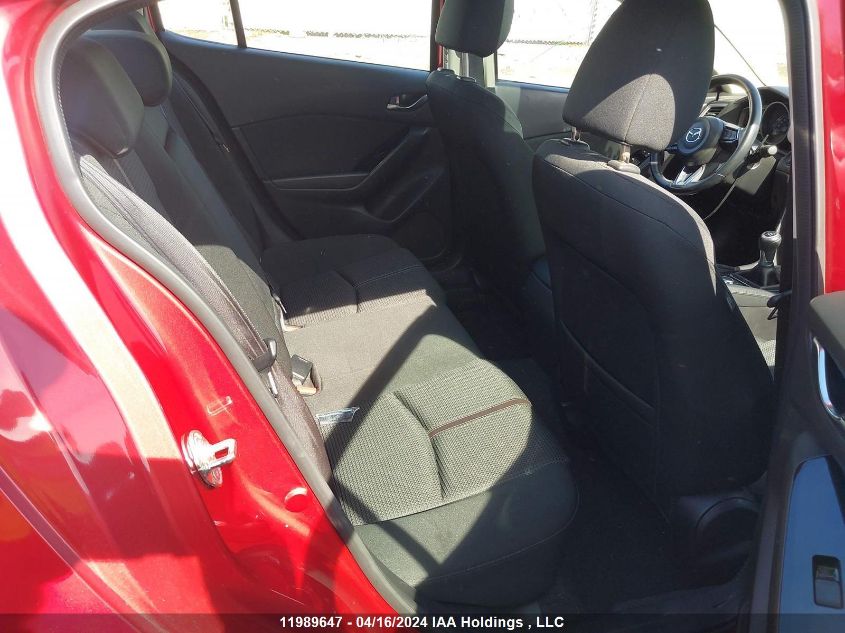2017 Mazda 3 Touring VIN: JM1BN1V76H1114676 Lot: 11989647