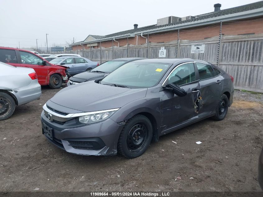 2018 Honda Civic Sedan VIN: 2HGFC2F54JH026244 Lot: 11989664