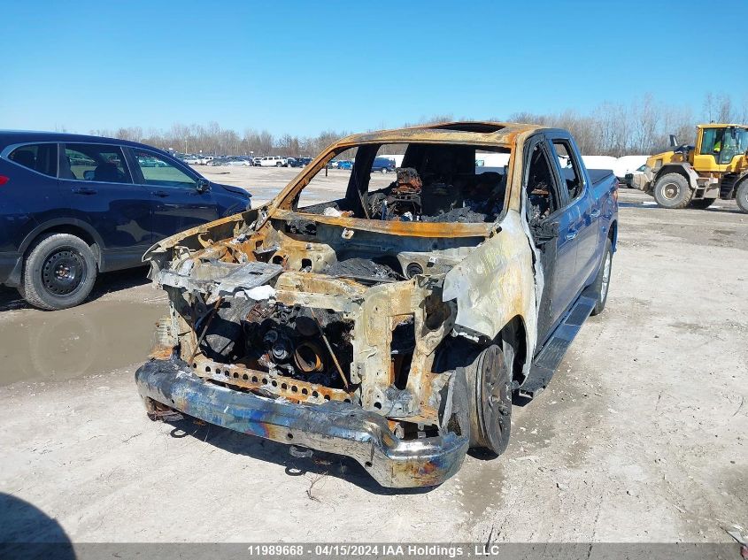 2022 Chevrolet Silverado 1500 VIN: 1GCUDGEDXNZ615670 Lot: 11989668