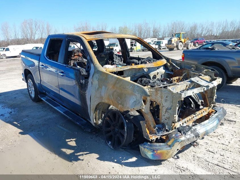 2022 Chevrolet Silverado 1500 VIN: 1GCUDGEDXNZ615670 Lot: 11989668