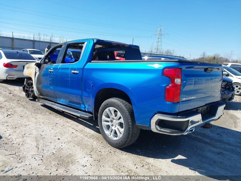 2022 Chevrolet Silverado 1500 VIN: 1GCUDGEDXNZ615670 Lot: 11989668