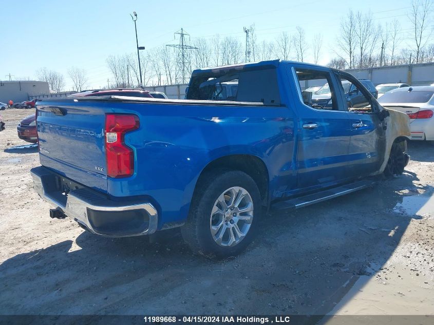 2022 Chevrolet Silverado 1500 VIN: 1GCUDGEDXNZ615670 Lot: 11989668