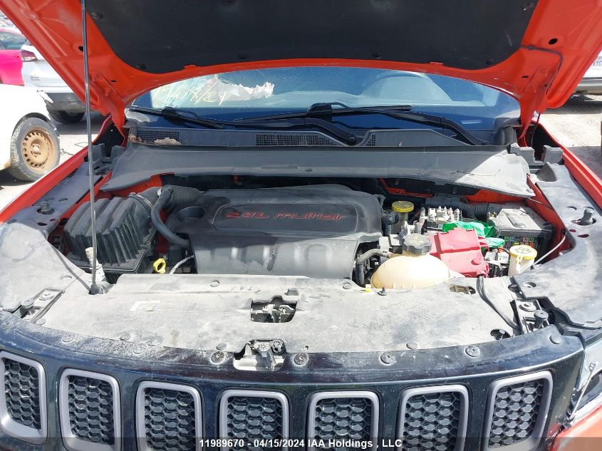 2019 Jeep Compass Trailhawk VIN: 3C4NJDDBXKT772436 Lot: 11989670