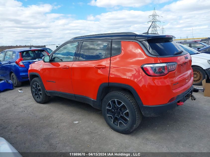 2019 Jeep Compass Trailhawk VIN: 3C4NJDDBXKT772436 Lot: 11989670