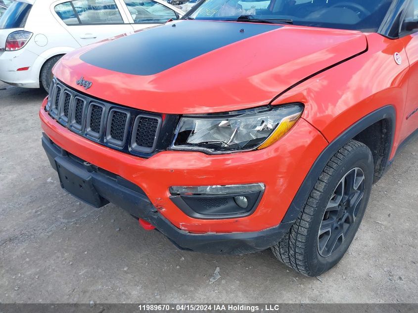 2019 Jeep Compass Trailhawk VIN: 3C4NJDDBXKT772436 Lot: 11989670