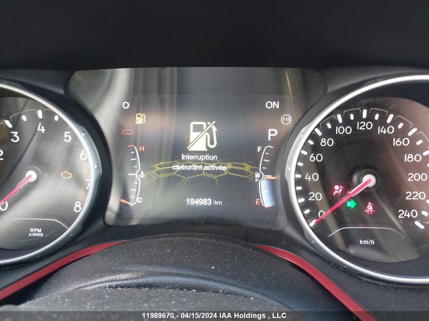 2019 Jeep Compass Trailhawk VIN: 3C4NJDDBXKT772436 Lot: 11989670