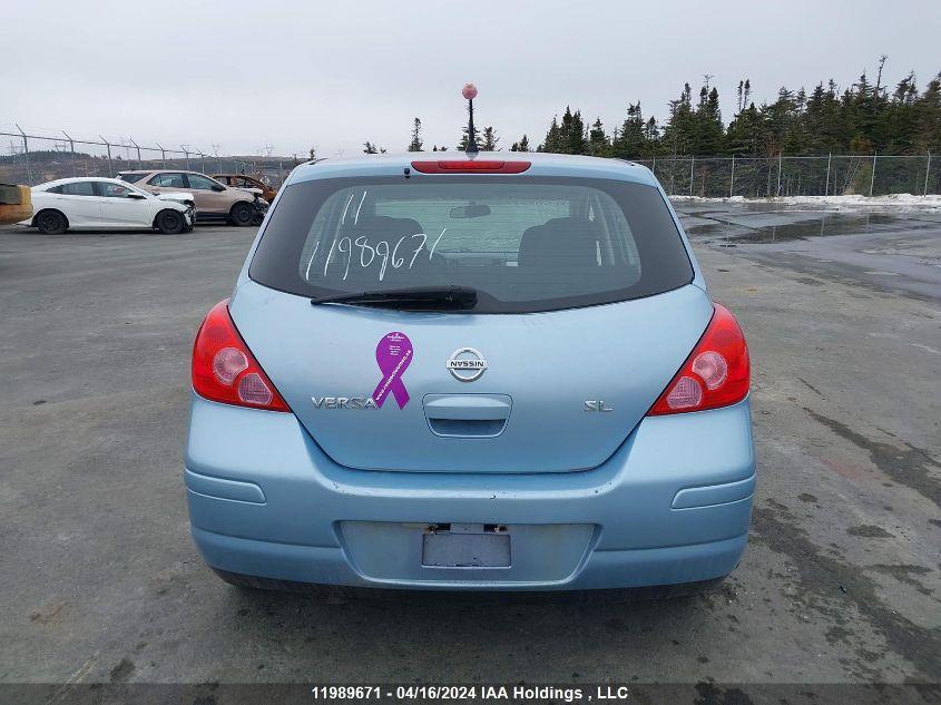 2011 Nissan Versa S/Sl VIN: 3N1BC1CPXBL396655 Lot: 11989671