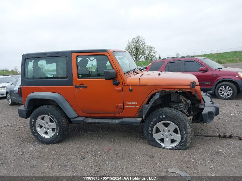 2011 Jeep Wrangler Sport VIN: 1J4AA2D14BL505292 Lot: 11989673