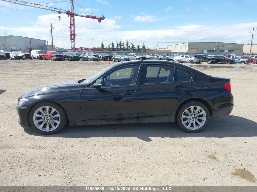 2013 BMW 3 Series VIN: WBA3C3C5XDF146676 Lot: 11989689