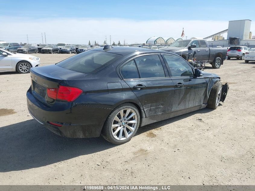 2013 BMW 3 Series VIN: WBA3C3C5XDF146676 Lot: 11989689