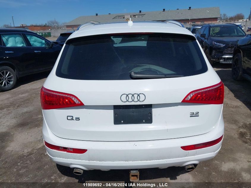 2010 Audi Q5 Premium Plus VIN: WA1LKAFP9AA090787 Lot: 11989692