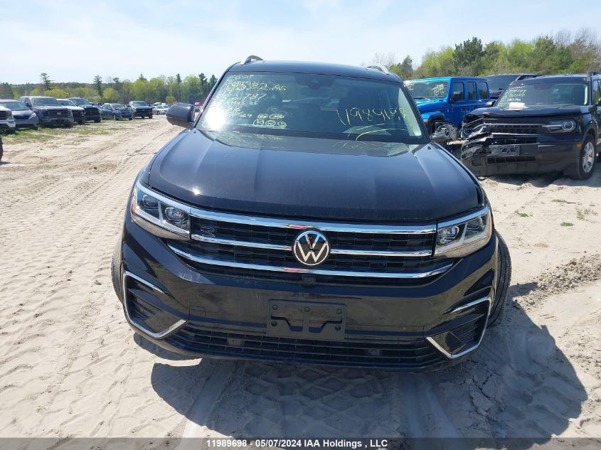 2023 Volkswagen Atlas VIN: 1V2FR2CA8PC552787 Lot: 11989698