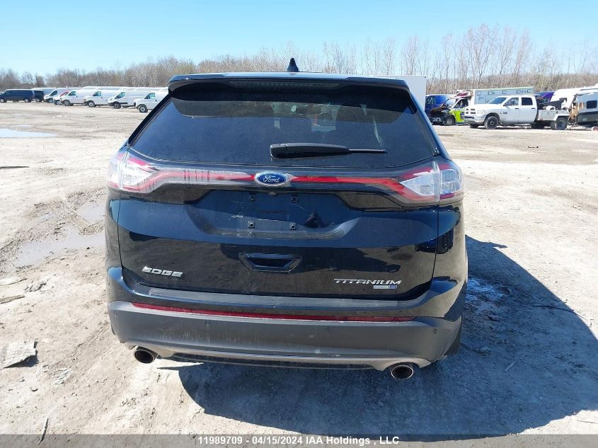 2018 Ford Edge Titanium VIN: 2FMPK4K95JBC48509 Lot: 11989709