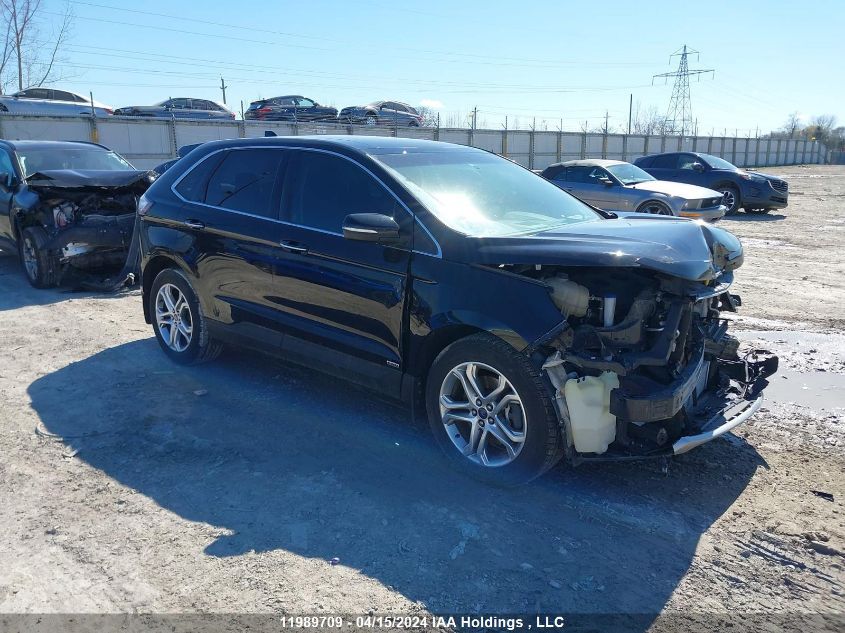 2018 Ford Edge Titanium VIN: 2FMPK4K95JBC48509 Lot: 11989709