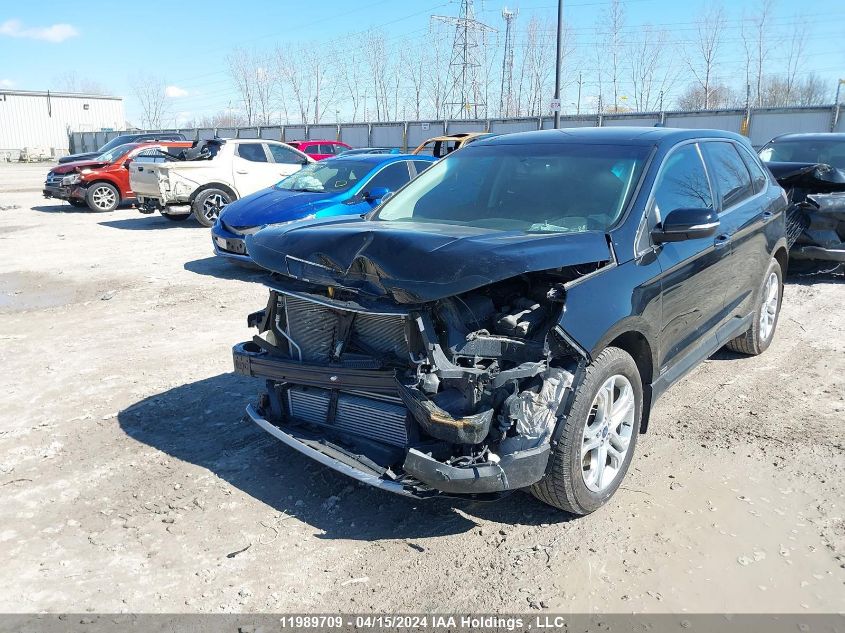 2018 Ford Edge Titanium VIN: 2FMPK4K95JBC48509 Lot: 11989709