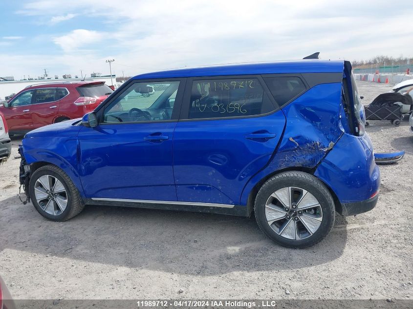 2023 Kia Soul Ev Premium VIN: KNDJ23A21P7031596 Lot: 11989712