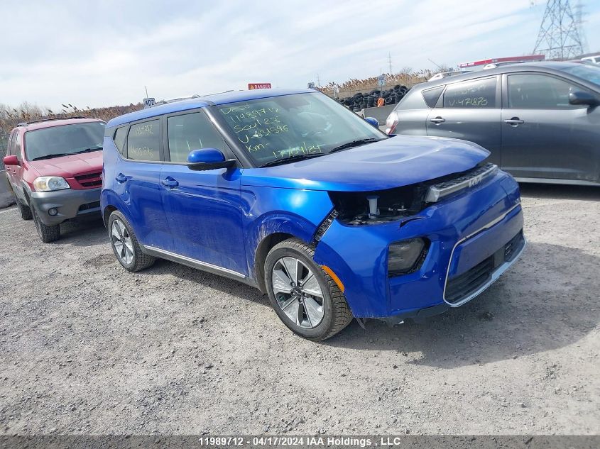 2023 Kia Soul Ev Premium VIN: KNDJ23A21P7031596 Lot: 11989712