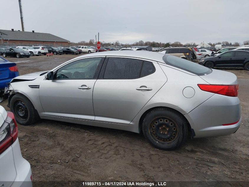 2013 Kia Optima Lx VIN: KNAGM4A74D5339081 Lot: 11989715