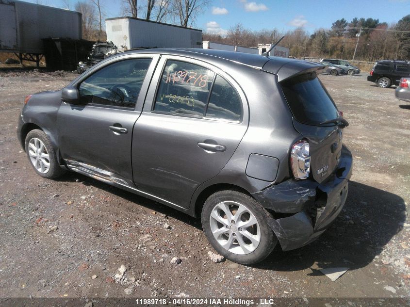 2019 Nissan Micra VIN: 3N1CK3CPXKL222653 Lot: 11989718