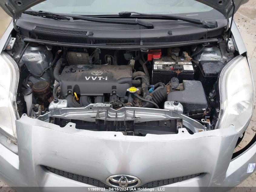 2010 Toyota Yaris VIN: JTDJT9K39A5299855 Lot: 11989723