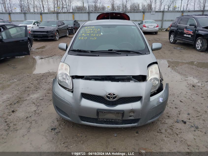 2010 Toyota Yaris VIN: JTDJT9K39A5299855 Lot: 11989723