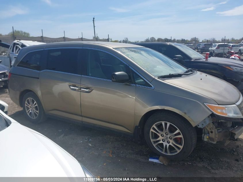 2011 Honda Odyssey VIN: 5FNRL5H44BB507605 Lot: 11989756