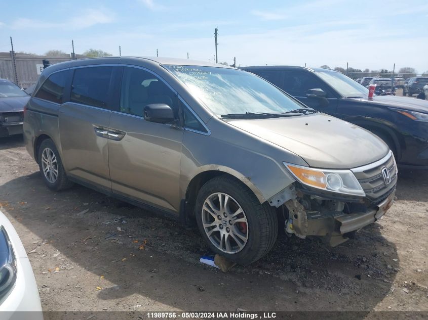 2011 Honda Odyssey VIN: 5FNRL5H44BB507605 Lot: 11989756