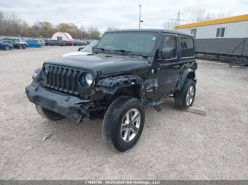 2018 Jeep Wrangler Sport VIN: 1C4GJXAN0JW255244 Lot: 11989758