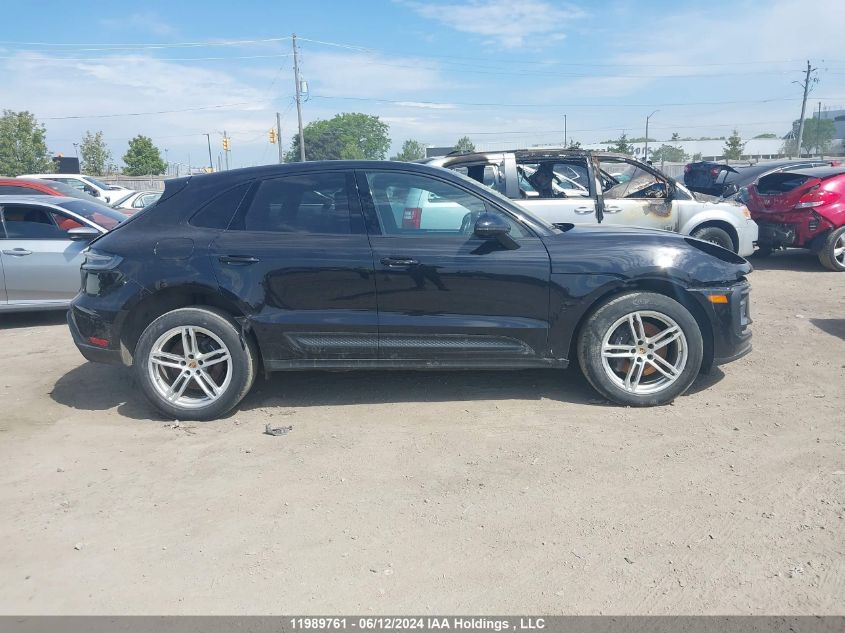 2022 Porsche Macan VIN: WP1AA2A54NLB03546 Lot: 11989761